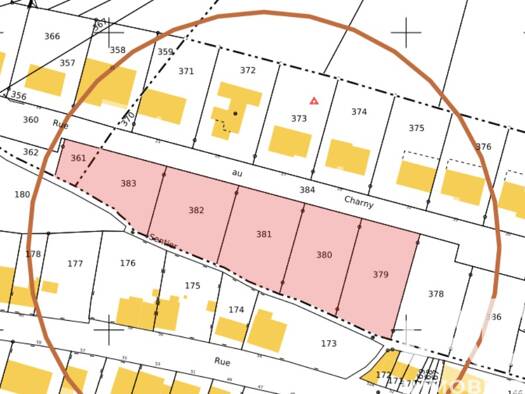 Terrain constructible viabilisé à vendre 70 000 € 705 m² de terrain La Poncette-Cités de Wendel-Saint Robert Moyeuvre-Grande 57250