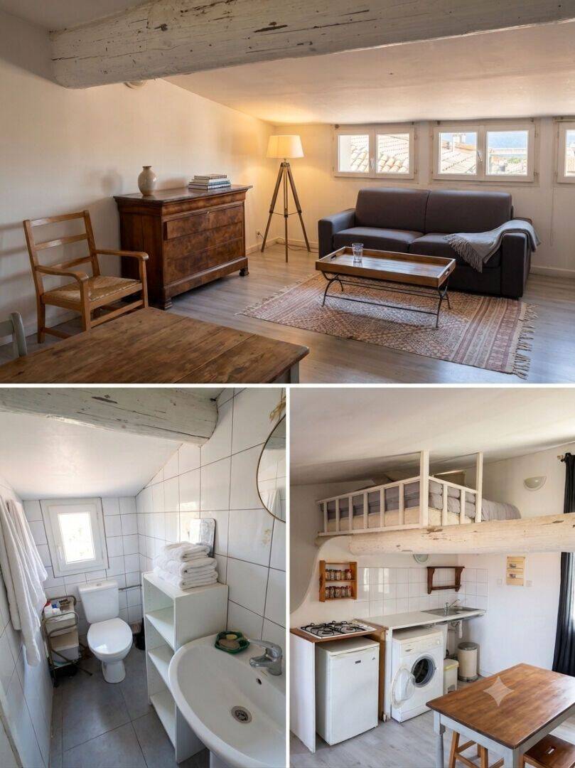 Appartement 1 pièce 20 m² · à Marseille 2ème Arrondissement · 20 m² · 650 €