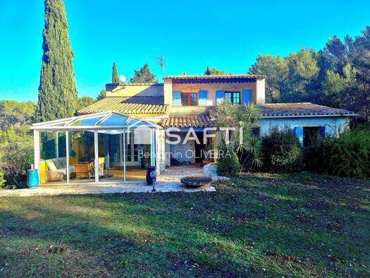 Villa à vendre 799 000 € 6 pièces 4 chambres 146 m² 20 000 m² de terrain Nord Ouest Auriol 13390
