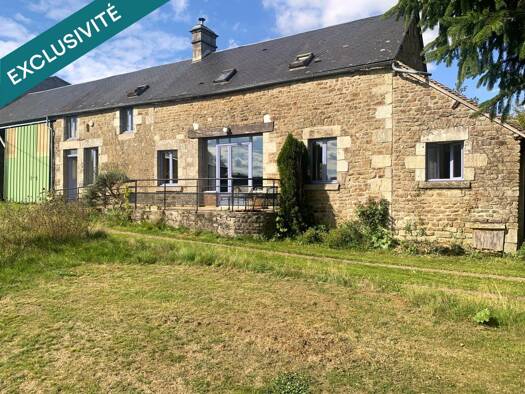 Maison à vendre 175 000 € 4 pièces 2 chambres 117 m² 3 700 m² de terrain Saint-Ellier-les-Bois 61320