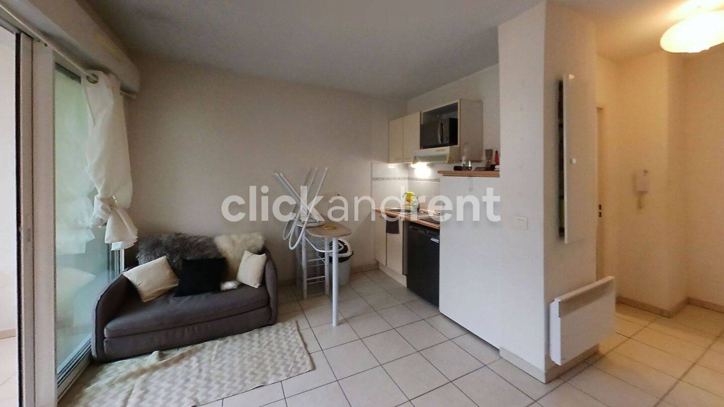 Studio meublé de 24 m² avec balcon - Montpellier — 2