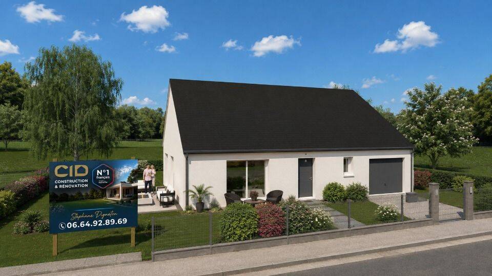 Maison 4 pièces 89 m² · à Cerelles · 89 m² · 239 900 €