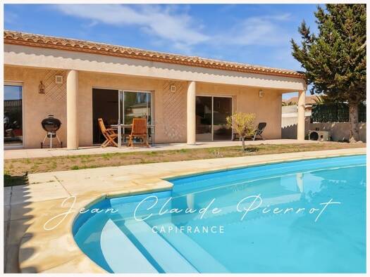 Maison de plain-pied à vendre 445 000 € 6 pièces 4 chambres 168 m² 2 002 m² de terrain Clarensac 30870