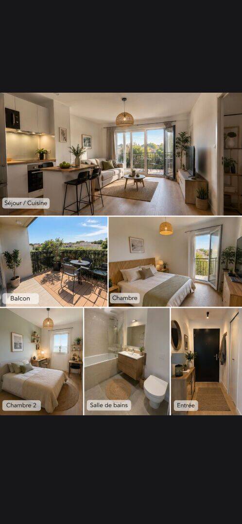 Appartement 3 pièces 61 m² · à Marseille 11ème Arrondissement · 61 m² · 286 500 €