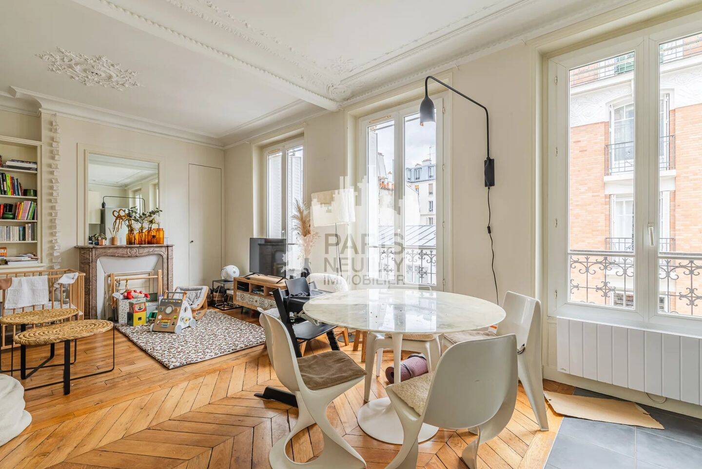 Appartement 3 pièces 61 m² · à Paris 17ème Arrondissement · 60,8 m² · 2 300 €/mois