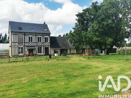 Maison à vendre 235 000 € 5 pièces 3 chambres 120 m² 1 277 m² de terrain Allouville-Bellefosse 76190