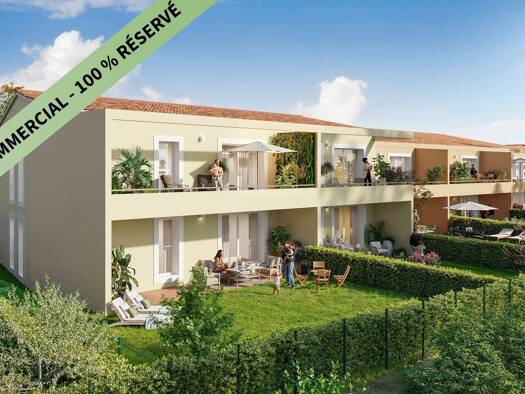 Appartement à vendre - neuf 202 000 € 3 pièces 66,2 m² dès le 31/12/2027 Exterieurs-Baisses-Sibourg Lançon-Provence 13680