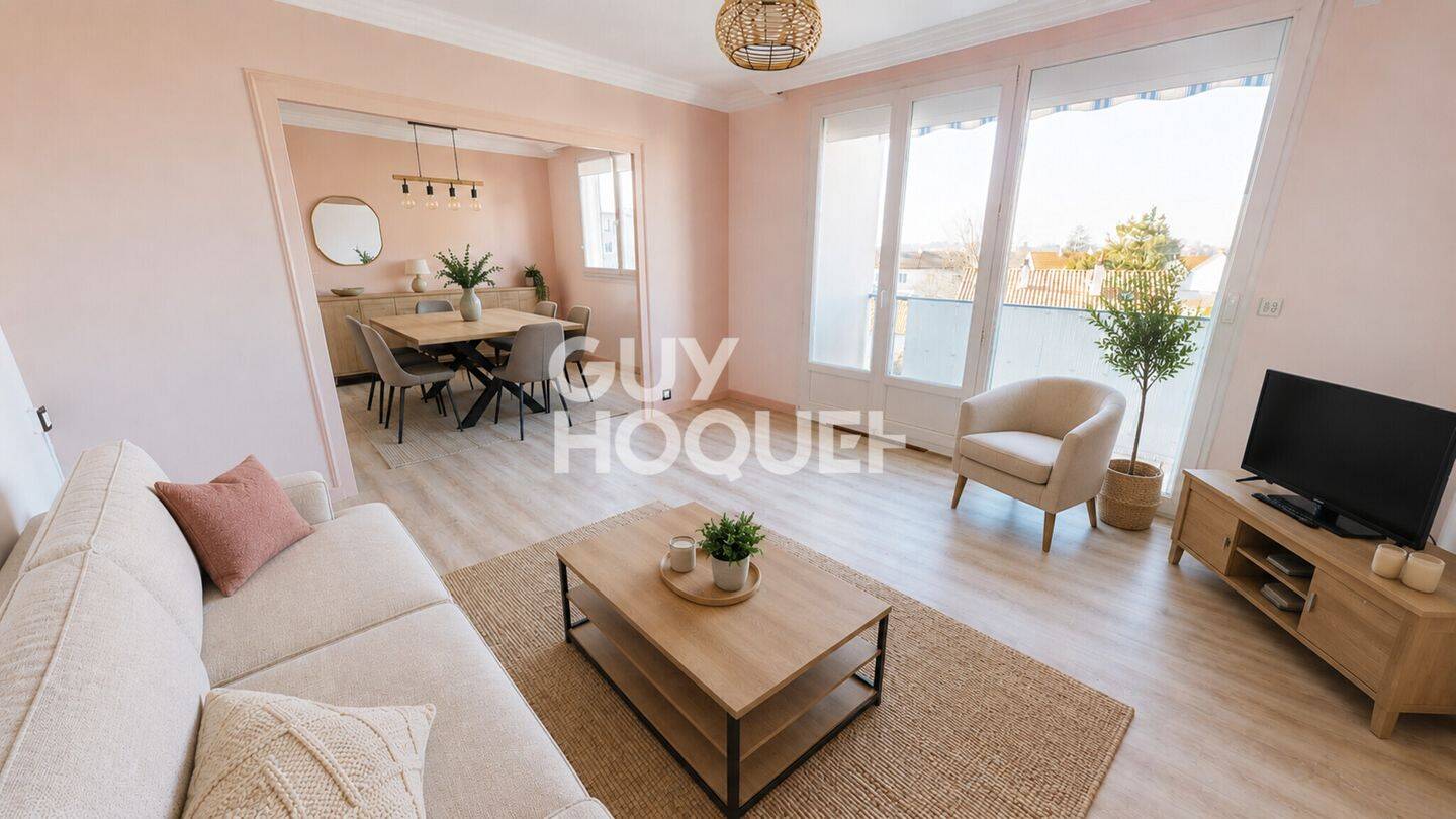 Appartement 4 pièces 74 m² · à Nantes · 74 m² · 185 000 €