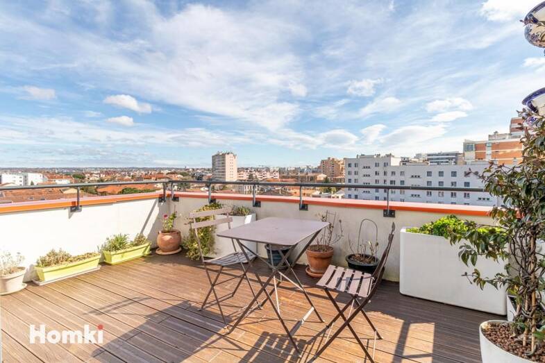 Duplex à vendre 449 000 € 4 pièces 3 chambres 101 m² Sous le toit, Étage 6/6 Minimes-Barrière de Paris Toulouse 31200