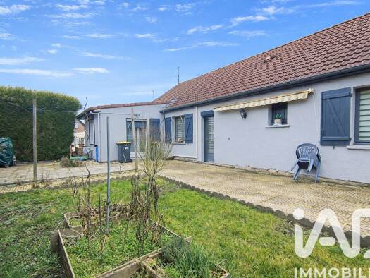 Maison de plain-pied à vendre 209 000 € 4 pièces 3 chambres 98 m² Nord Courcelles-lès-Lens 62970