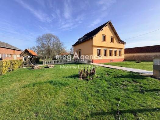 Maison à vendre 164 500 € 6 pièces 4 chambres 140 m² 2 500 m² de terrain Domléger-Longvillers 80370