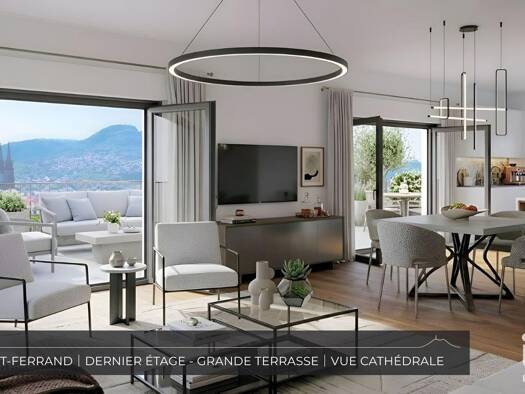 Appartement à vendre - neuf 361 900 € 4 pièces 3 chambres 90 m² Étage 5/5 Bien Assis Clermont-Ferrand 63100