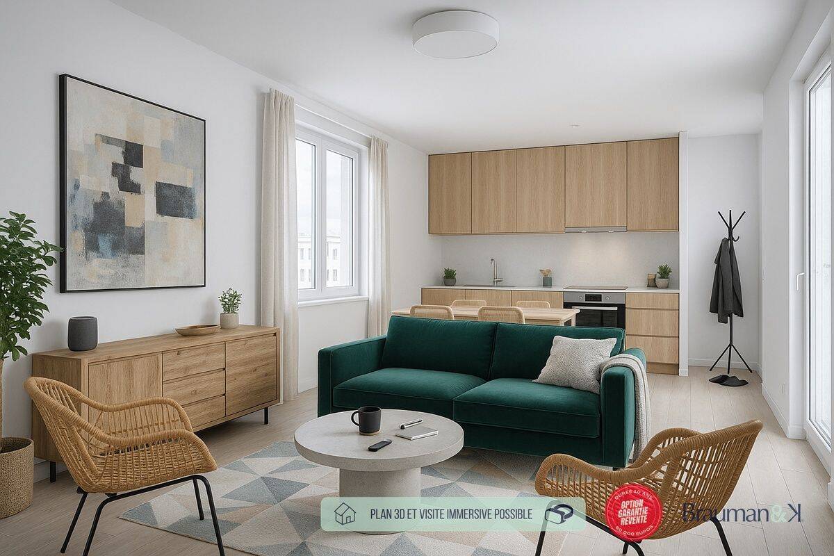Appartement 4 pièces 88 m² · à Bordeaux · 88 m² · 473 000 €