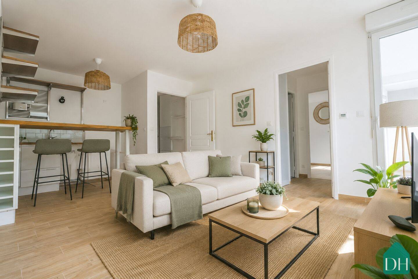 Appartement 3 pièces 54 m² · à Nantes · 54,2 m² · 187 560 €