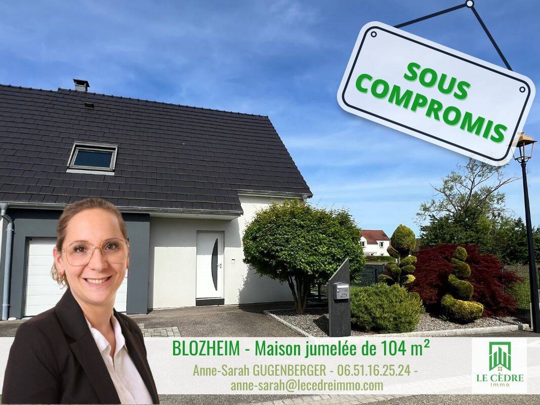 Maison 4 pièces 104 m² · à Blotzheim · 104 m² · 395 000 €