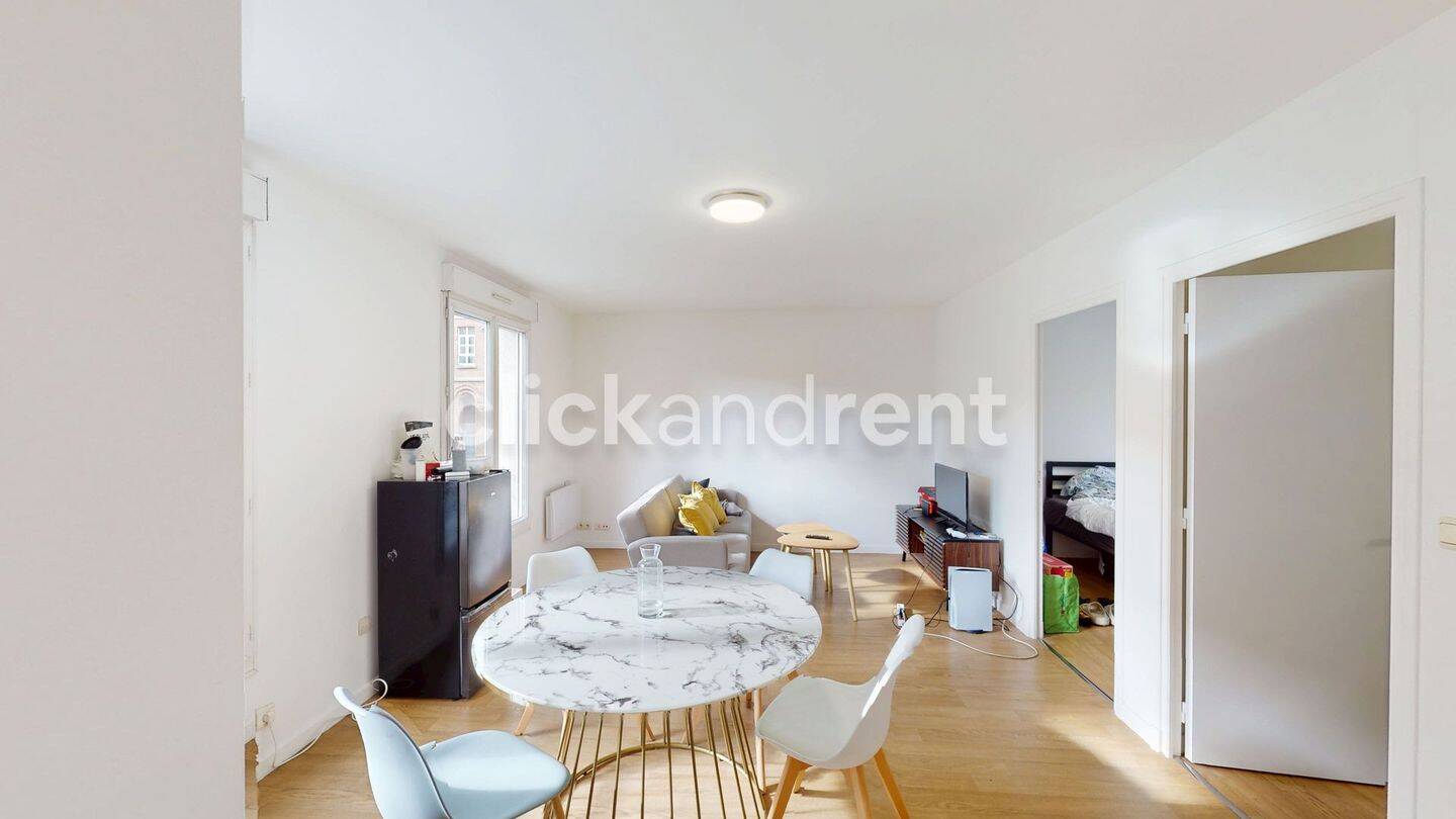 Appartement 3 pièces 48 m² · à Lille · 47,6 m² · 895 €