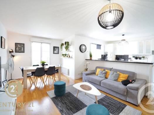 Appartement à vendre 349 800 € 3 pièces 2 chambres 70 m² 2ème étage Serris 77700