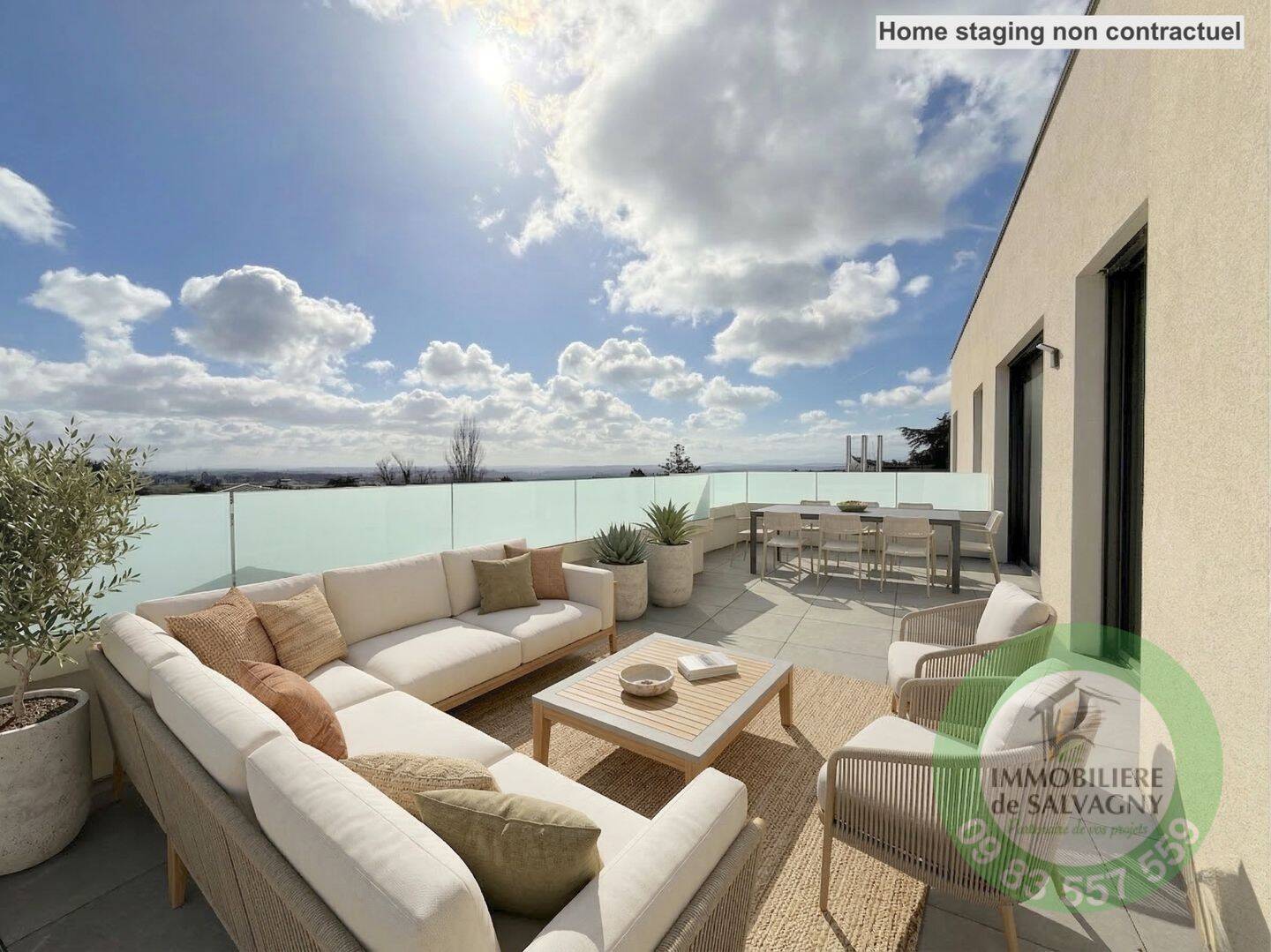 Appartement 4 pièces 91 m² · à La Tour-de-Salvagny · 90,7 m² · 658 000 €