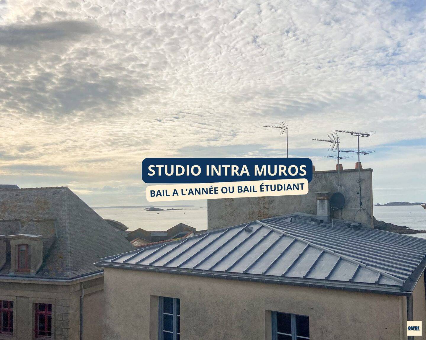 Appartement 1 pièce 14 m² · à Saint-Malo · 13,5 m² · 525 €/mois