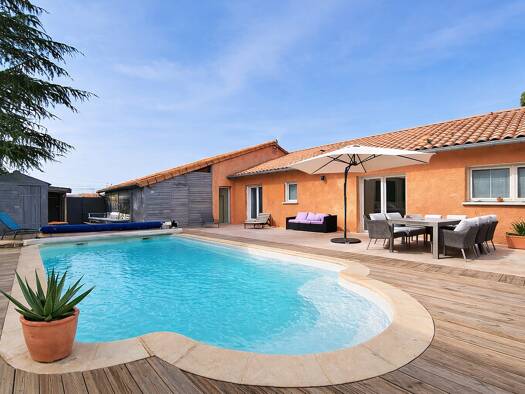 Maison de plain-pied à vendre 395 000 € 6 pièces 4 chambres 169 m² 1 513 m² de terrain Senozan 71260