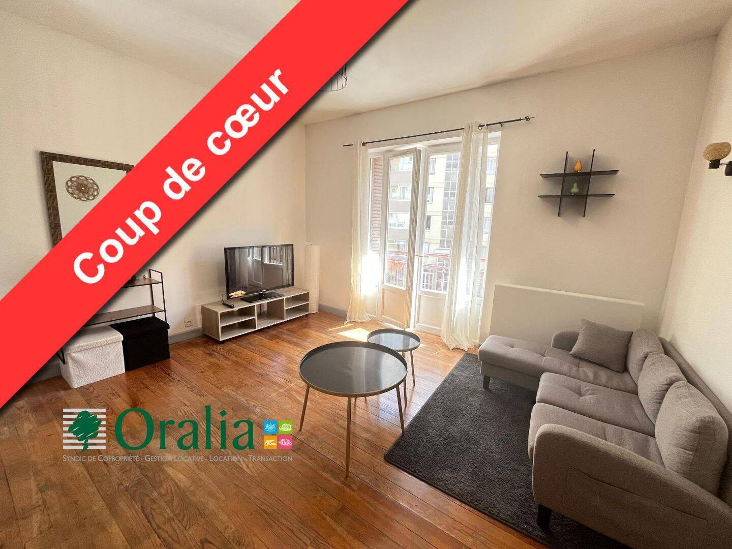 Appartement 3 pièces 60 m² · à Grenoble · 59,6 m² · 790 €