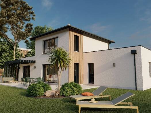 Terrain avec maison neuve à vendre 430 000 € 4 pièces 3 chambres 138 m² 1 100 m² de terrain Flaujac-Poujols 46090