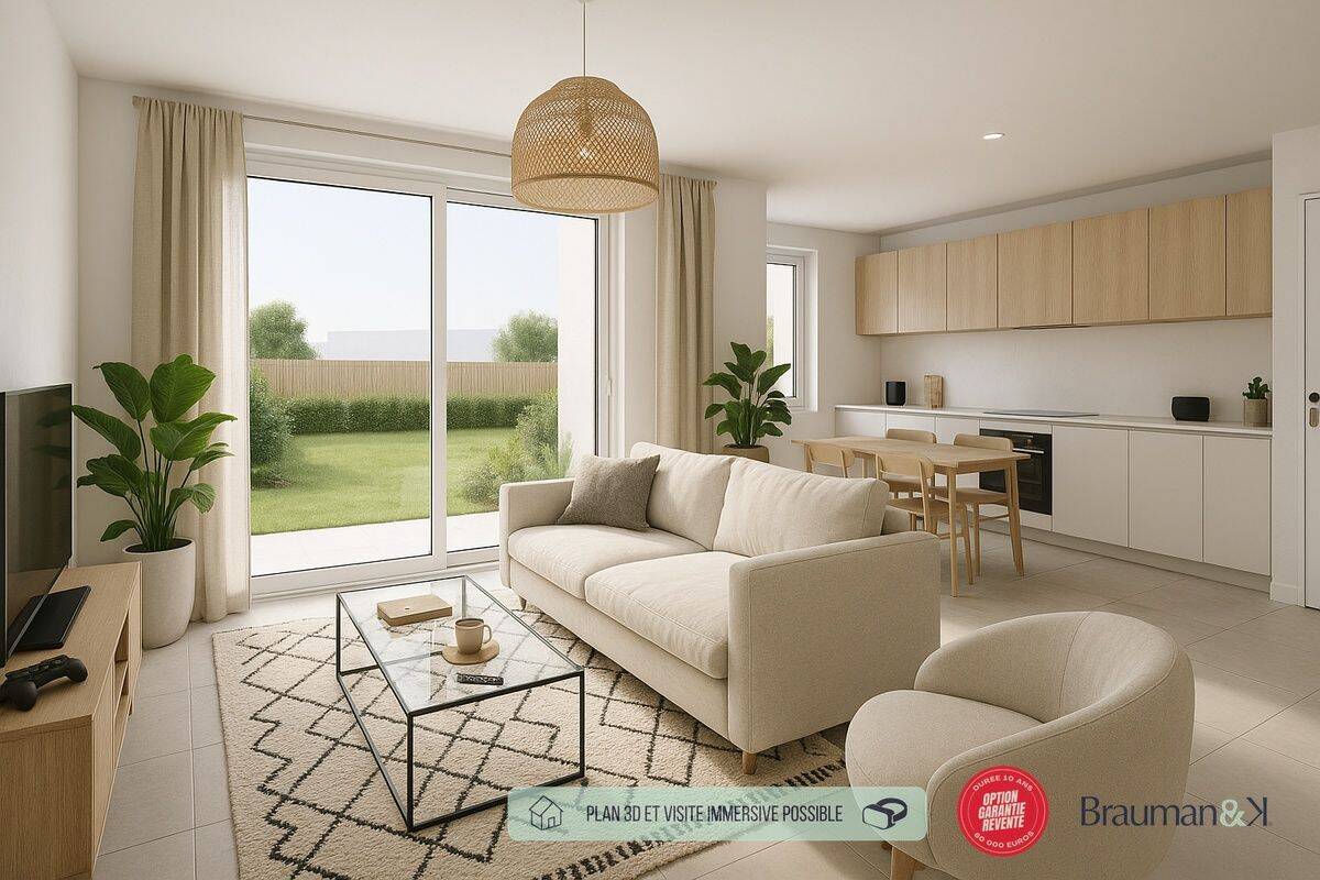 Appartement 3 pièces 71 m² · à Bouguenais · 71 m² · 318 500 €