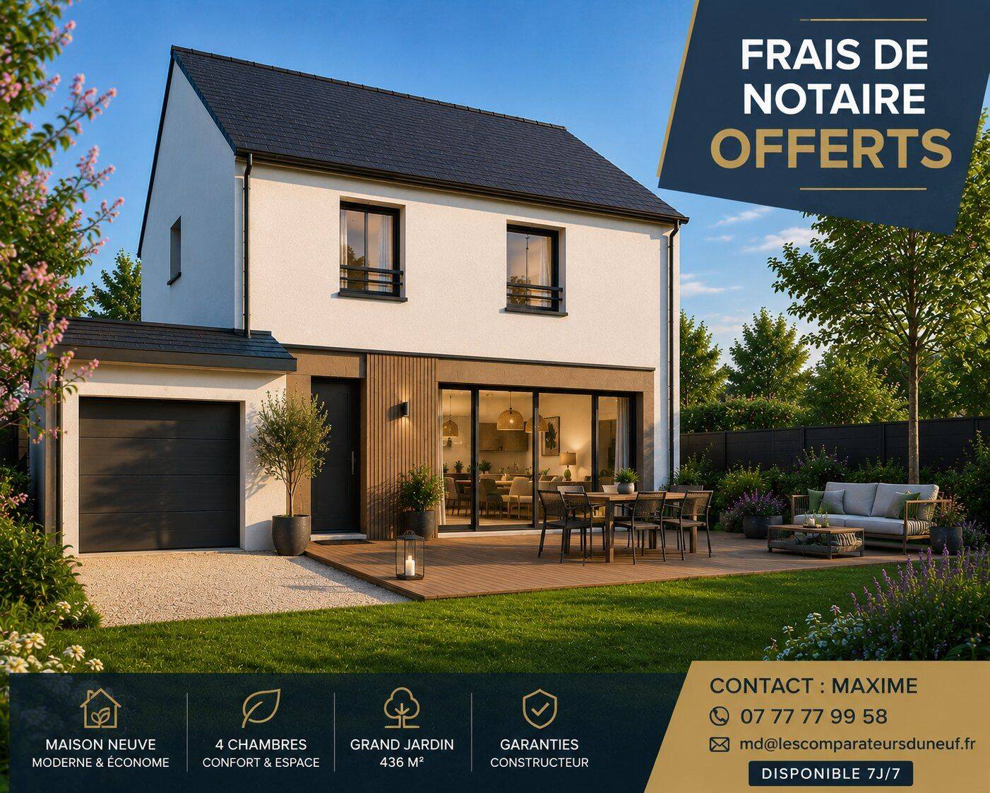 Maison 4 pièces 100 m² · à Concarneau · 100 m² · 400 000 €