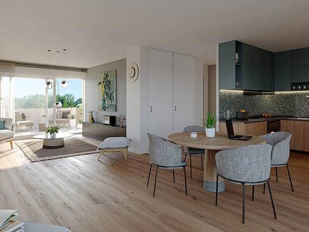 Appartement à vendre - neuf 165 283 € 2 pièces 45,6 m² 3ème étage dès le 01/10/2027 Les Jardins Saint Jacques Perpignan 66000