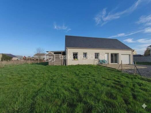 Maison de plain-pied à vendre 242 200 € 4 pièces 3 chambres 90 m² 1 000 m² de terrain Trévières 14710