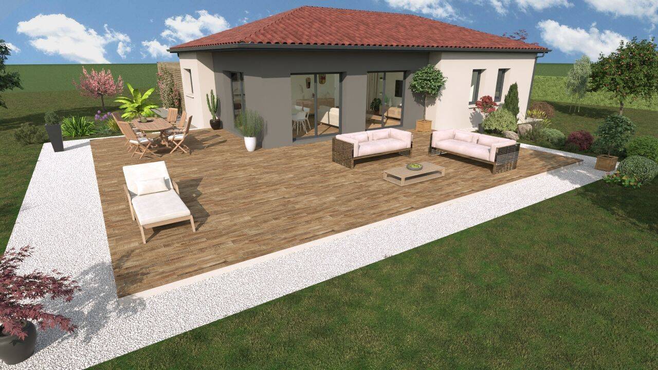 Maison 4 pièces 90 m² · à Laudun-l'Ardoise · 90 m² · 209 900 €