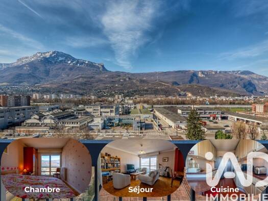 Appartement à vendre 265 000 € 6 pièces 4 chambres 123 m² Étage 9/12 Abry Grenoble 38100