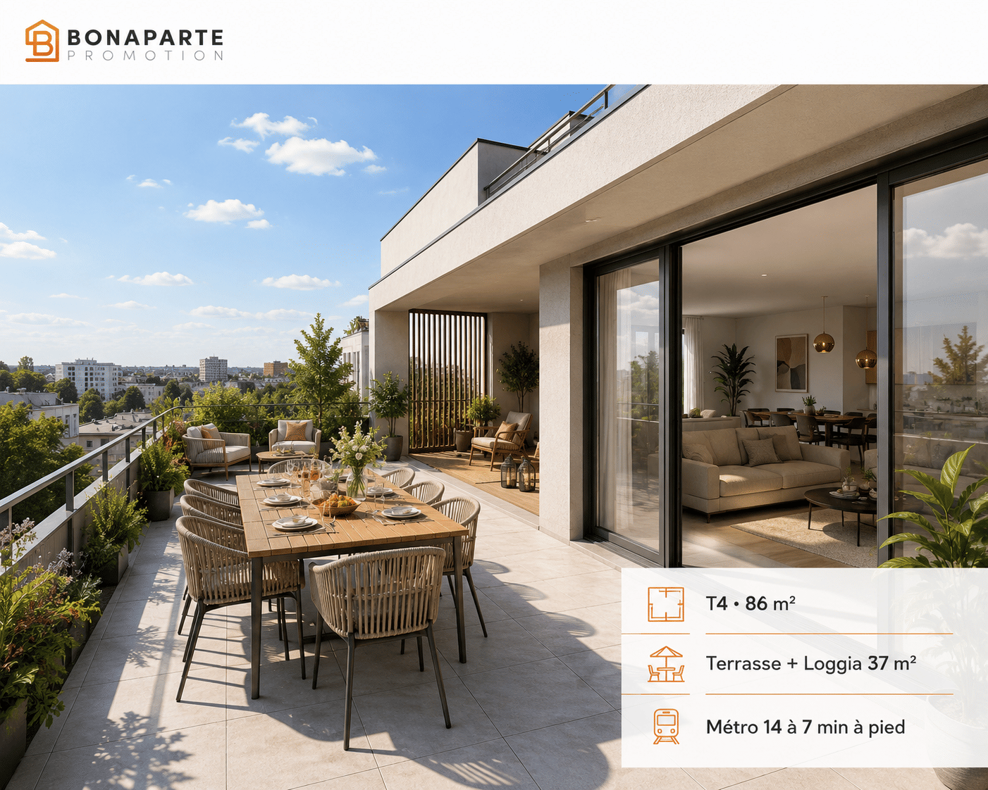 Appartement 4 pièces 86 m² · à Chevilly-Larue · 86 m² · 399 000 €