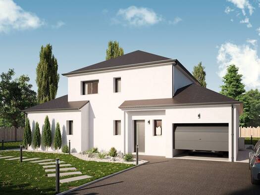 Terrain avec maison neuve à vendre 465 000 € 5 pièces 4 chambres 138 m² 750 m² de terrain Cormier-Miltiere-Husseau Montlouis-sur-Loire 37270