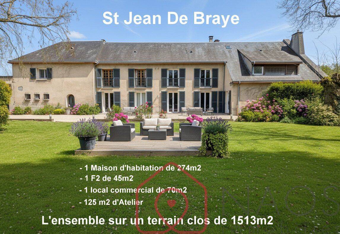 Maison 10 pièces 389 m² · à Saint-Jean-de-Braye · 389 m² · 750 000 €