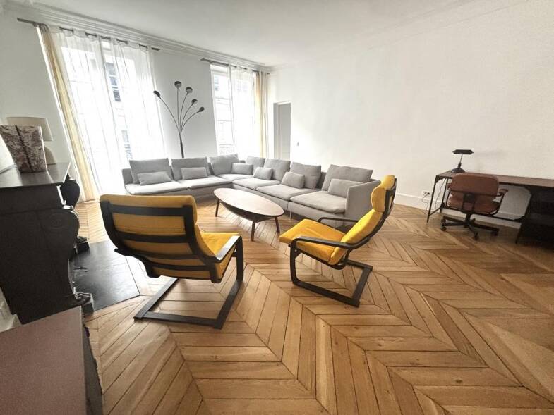 Appartement à louer 4 500 € 5 pièces 3 chambres 108 m² 4ème étage Vivienne-Gaillon Paris 2ème 75002