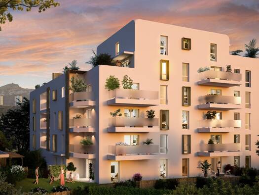 Appartement à vendre - neuf 918 000 € 4 pièces 3 chambres 108,7 m² dès le 31/03/2026 Vieille Chapelle Marseille 8ème arrondissement 13008