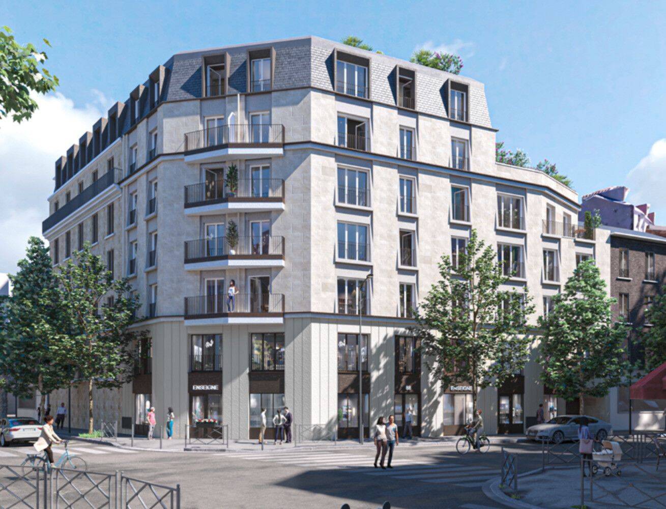 Appartement 4 pièces 82 m² · à Courbevoie · 82 m² · 990 000 €