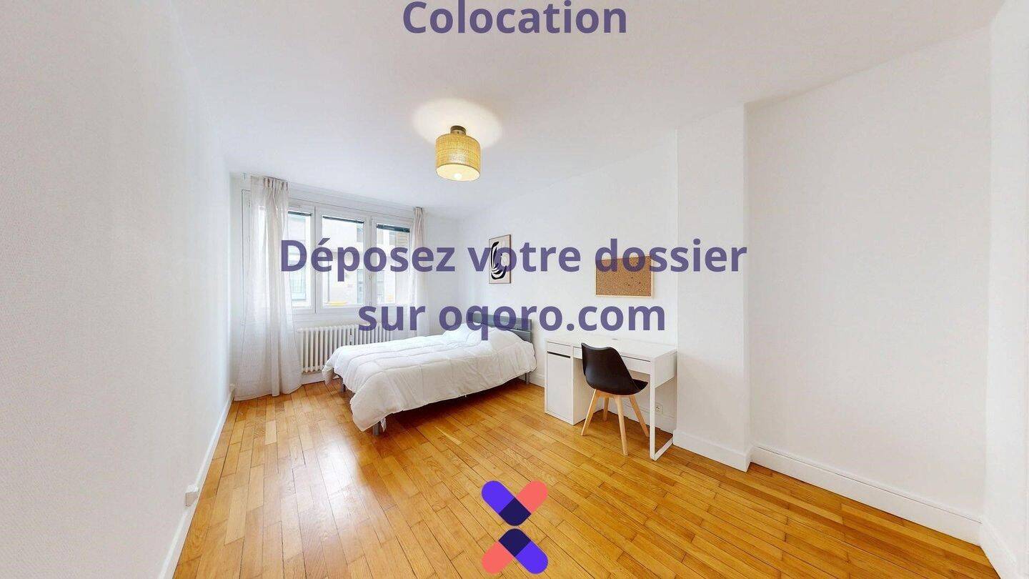 Chambre en colocation appartement meublé — 2