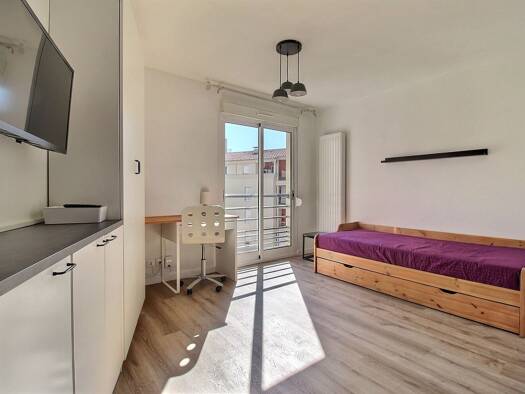 Appartement à vendre 119 000 € 1 pièce 20 m² Étage 4/6 Port Marianne - Richter Montpellier 34000