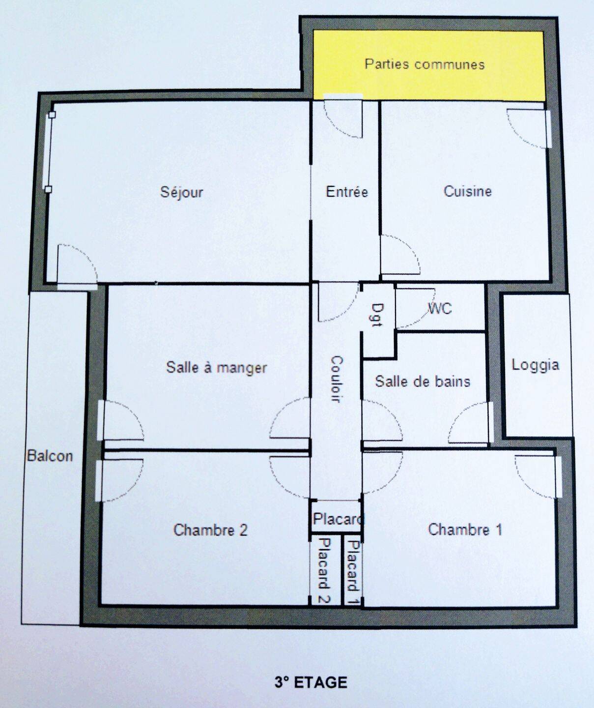 Appartement 3 pièces 70 m² · à Riom · 70 m² · 89 000 €