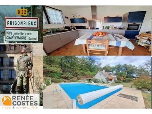 Maison en viager occupé Bouquet 53 800 € 7 pièces 5 chambres 174 m² 3 263 m² de terrain Vieux Bergerac Bergerac 24100