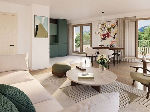 Appartement à vendre 398 000 € 5 pièces 4 chambres 105,4 m² Étage 1/1 Poya-Plans Fontaine 38600