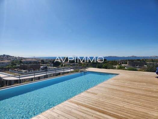 Appartement à vendre 955 000 € 4 pièces 3 chambres 106 m² Étage 7/7 Marseille 8ème arrondissement 13008