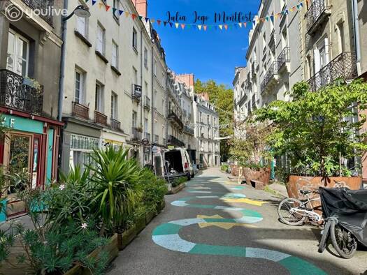 Appartement à vendre 263 000 € 3 pièces 2 chambres 83,8 m² 2ème étage Pont Morand Nantes 44000