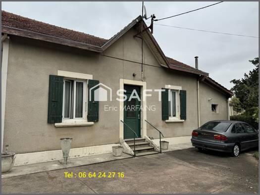 Maison de plain-pied à vendre 117 000 € 4 pièces 3 chambres 133 m² 731 m² de terrain Ouest Condom 32100