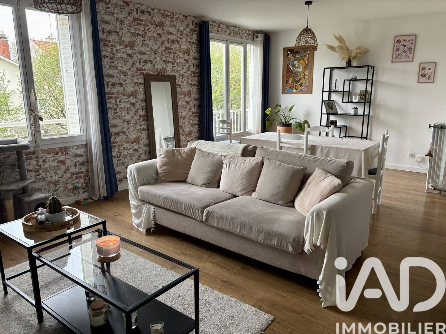 Appartement 3 pièces 66 m² · à Reims · 65,8 m² · 820 €/mois