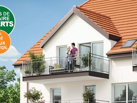 Appartement à vendre - neuf 215 000 € 2 pièces 49 m² dès le 30/06/2027 Rosheim 67560