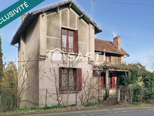 Maison à vendre 118 000 € 4 pièces 2 chambres 98 m² 3 458 m² de terrain Nord Moissac 82200