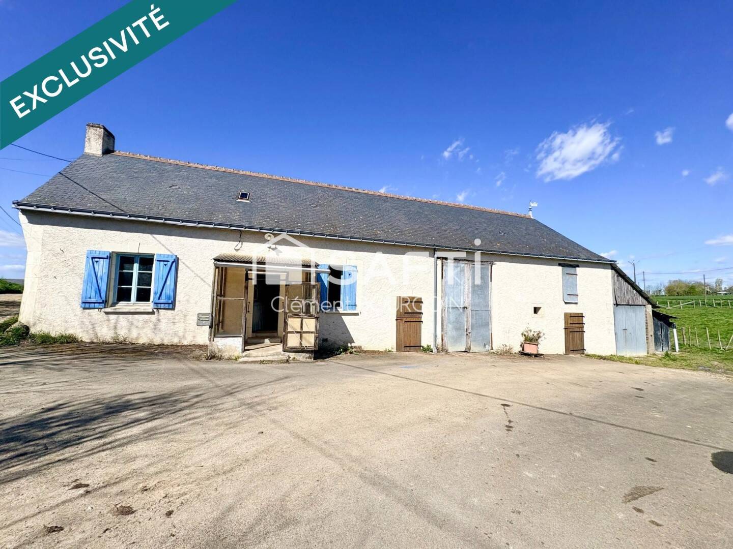 Maison 3 pièces 69 m² · à Saint-Vincent-du-Lorouër · 69 m² · 69 000 €